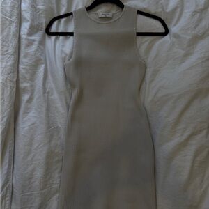 Aritzia Babaton Sculpt Knit Racer Mini Dress